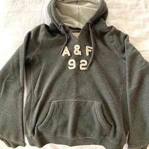 Grey Abercrombie Hoodie